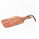 BÉRARD Olivenholz-Schneidbrett mit Griff, handgefertigt, glatte Oberfläche, ideal für Küchenvorbereitungen aus hochwertigem Holz