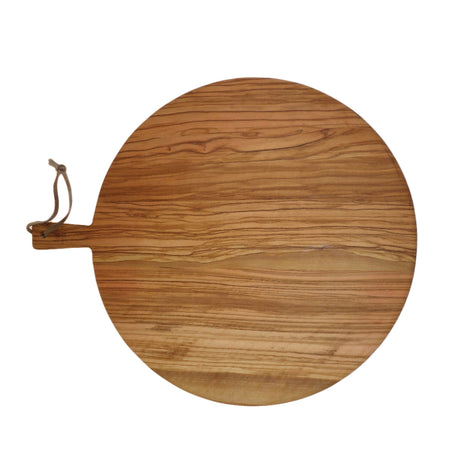 BÉRARD Käsebrett aus Holz mit Oliven, Durchmesser 40 cm, geeignet für Käse und Snacks, elegante Präsentation