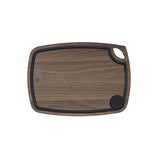 BÉRARD Schneidbrett aus Walnuss, 33 cm, ideal für Kaffee und Bistro, handgefertigt, elegante Küchenaccessoire