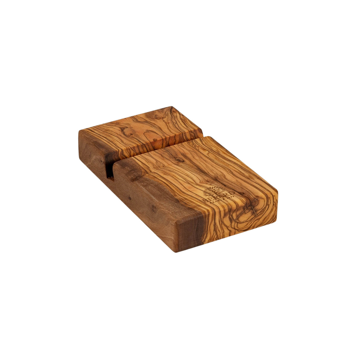 Holz-Smartphone-Halter von BÉRARD, 8,5 cm, dekorativer und funktionaler Ständer für mobile Geräte aus Holz.