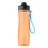PROFINO Trinkflasche ACTIVE, 750 ml aus Edelstahl, mit Schraubverschluss und Trinköffnung, ideal für unterwegs