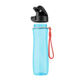 PROFINO Trinkflasche ACTIVE, 750 ml aus Edelstahl mit Schraubverschluss und Tragegriff, ideal für unterwegs
