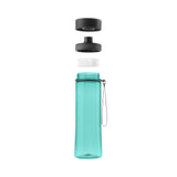 PROFINO Trinkflasche INFUZE aus Kunststoff, 600 ml, mit Schraubverschluss und sportlichem Design, perfekt für unterwegs.