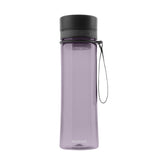 PROFINO Trinkflasche INFUZE, 600 ml, aus durchsichtigem Kunststoff mit Schraubverschluss und Wasserstandsanzeige.