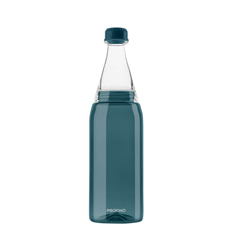 PROFINO Trinkflasche SPARKLE aus Edelstahl, 600 ml mit buntem Deckel und Trinkverschluss, ideal für unterwegs