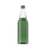 PROFINO Trinkflasche SPARKLE aus Kunststoff, 600 ml, mit bunter, funkelnder Oberfläche und verschließbarem Trinkverschluss