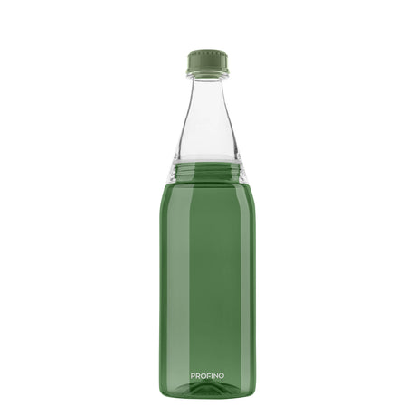 PROFINO Trinkflasche SPARKLE aus Kunststoff, 600 ml, mit bunter, funkelnder Oberfläche und verschließbarem Trinkverschluss
