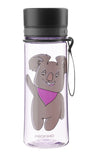 Profino Infuze Kids Trinkflasche mit Siebeinsatz, Koala, 350ml, kindgerechte Wasserflasche mit Silikondichtung und kindlichem Koala-Design