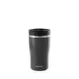 Grauer PROFINO Thermobecher BARISTA, 250 ml, mit Schraubverschluss und isolierendem Edelstahlmaterial