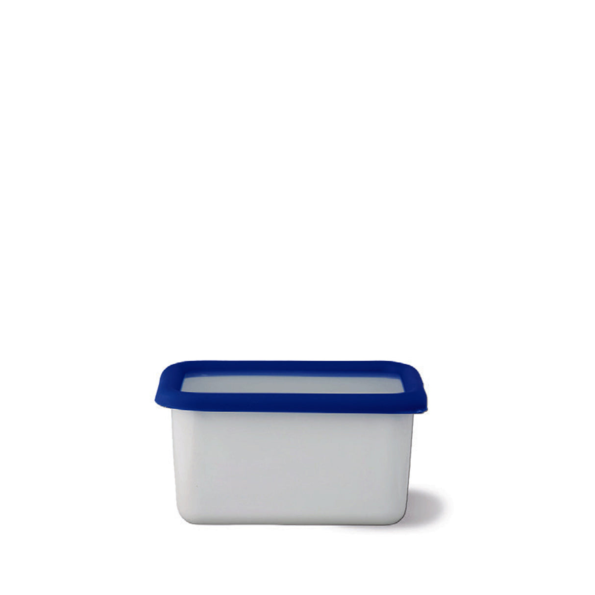HONEYWARE Emailledose CLASSIC in dunkelblau, runde Aufbewahrungsdose aus Emaille, mit Deckel, dekorativ und langlebig