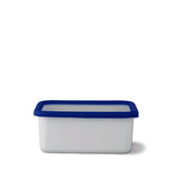 HONEYWARE Emailledose CLASSIC in dunkelblau, runde Aufbewahrungsdose aus Emaille, ideal für Lebensmittelaufbewahrung