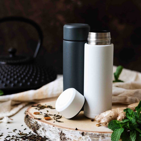 KYOCERA | Isolierflasche, SLIM MUG, blau