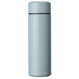 Weiße KYOCERA Isolierflasche SLIM MUG aus Edelstahl, mit schlankem Design und doppelwandiger Isolierung für heiße Getränke