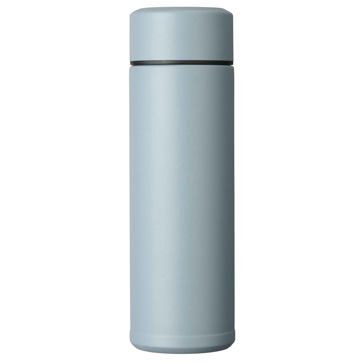 Weiße KYOCERA Isolierflasche SLIM MUG aus Edelstahl, mit schlankem Design und doppelwandiger Isolierung für heiße Getränke