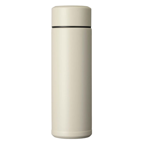 KYOCERA Isolierflasche Slim Mug in Beige, 300 ml, aus Edelstahl mit isolierender Funktion, für kalte und heiße Getränke