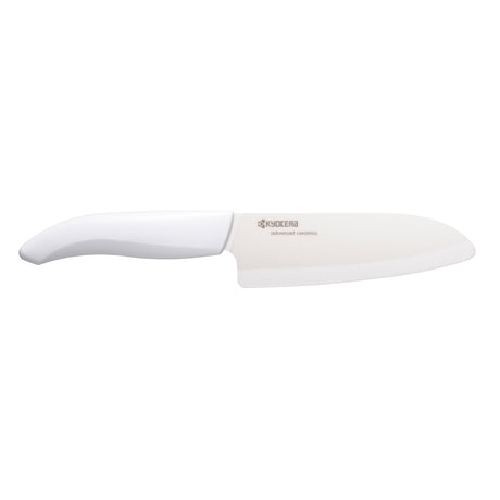 KYOCERA Keramik-Keramik-Schälmesser mit weißem Griff, scharfes Küchenmesser zum Schälen und Schneiden, langlebiges Keramikmaterial