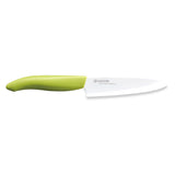 KYOCERA Keramikmesser GEN GREEN, grünes Küchenmesser aus Keramik mit ergonomischem Griff, ideal zum Schneiden von Obst und Gemüse