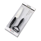 KYOCERA Keramikmesser Starter-Set, 2-teilig, scharfe Messer aus Keramik für präzises Schneiden in der Küche