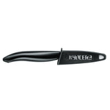 Schwarzer KYOCERA Klingenschutz für Messer bis 11 cm, schützt die Klinge beim Schneiden und Aufbewahren.