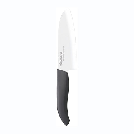 Schwarzfarbenes KYOCERA Keramikmesser GEN NATURE mit ergonomischem Griff und scharfer Klinge für präzises Schneiden.