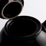 Schwarze Teekanne von PRICE & KENSINGTON aus Keramik, stilvoll und elegant für Tee-Genuss.