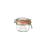 KILNER Einkochglas Clip Round, klares Glas für Konservierung und Lagerung, robustes und durchsichtiges Behältnis