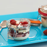 KILNER Einkochglas CLIP ROUND, klares Glas mit Schraubverschluss, ideal zum Einkochen und Aufbewahren von Lebensmitteln