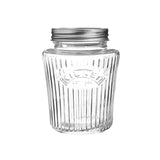 KILNER Einkochglas im Vintage-Stil, klares Glas mit 500 ml Fassungsvermögen, ideal zum Einmachen und Aufbewahren.