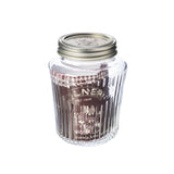 KILNER Einkochglas im Vintage-Stil, klar, 500 ml, mit Schraubverschluss für Einmachen und Lagerung