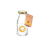 KILNER Milchflasche aus Glas, klare Milchflasche im klassischen Design, ideal zum Aufbewahren von Milch und Getränken