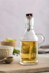 KILNER Einkochflasche aus klarem Glas, 200 ml, mit Schraubverschluss für Konservierung und Einmachen.