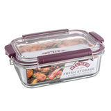 Klare KILNER Frischhaltedose aus Glas, 1400 ml, mit Schraubverschluss, ideal für Vorratslagerung und Frischhaltung.