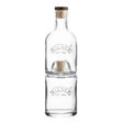 Zwei stapelbare Kilner Flaschen im KILNER 2er Flaschenset, ideal für Lagerung und Aufbewahrung, klar und robust.