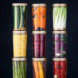 KILNER Weithals Einkochglas, klares Glas mit Schraubverschluss, geeignet zum Einkochen und Haltbarmachen von Lebensmitteln