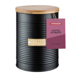 Typhoon Kaffeedose, Zuckerdose, Keksdose und Wasserkessel im Set, aus Edelstahl, elegante Küchenaccessoires, 2. Wahl