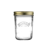 KILNER Einkochglas mit Weithals, klares Glas, ideal zum Einmachen und Aufbewahren von Lebensmitteln.