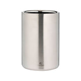 VINERS Weinkühler aus Edelstahl in Silber, elegante Wein-Servierhilfe, glänzendes Metall, stilvolles Weinaccessoire