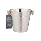 Eiskübel von VINERS aus Edelstahl in Silber, stilvoller Getränkekühler für elegante Anlässe