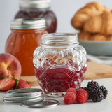 Transparenter KILNER Marmeladenglas aus Glas mit Schraubverschluss für Konservierung und Einmachen.