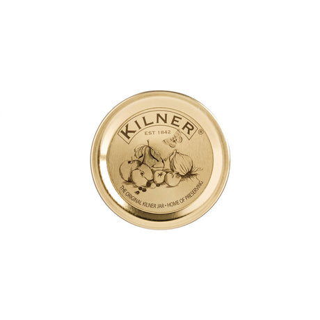 KILNER Vakuumdichtung für Weithalsgläser, weiß, im 12er Set, passend für Glasverschlüsse, luftdichte Silikondichtungen