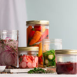 KILNER Einkochglas mit Weithals, transparent, aus Glas für das Einkochen, mit Schraubverschluss, klare Optik