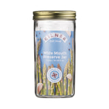 KILNER Einkochglas, Weithals, klares Glas mit metallem Verschluss für Einmachen und Konservierung.