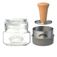 KILNER Gucamole-Set, klar, 500 ml, mit mehreren Behältern für frische Guacamole und Dip, transparentes Glasdesign