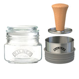 KILNER Gucamole-Set, klar, 500 ml, mit mehreren Behältern für frische Guacamole und Dip, transparentes Glasdesign