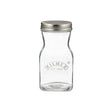 KILNER Glasflasche für Saft, robuste und klare Glasflasche mit Schraubverschluss, ideal für Getränke und Lagerung
