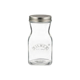 KILNER Glasflasche für Saft, robuste und klare Glasflasche mit Schraubverschluss, ideal für Getränke und Lagerung