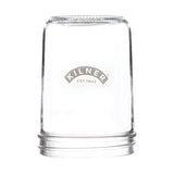 KILNER Kräuter-Frischeglas, 500 ml, transparentes Glasbehältnis mit Kräuter- und Frischeaufbewahrung, sichtbare Öffnung und Verschluss