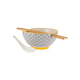 TYPHOON Reis- und Suppenschüssel, 2er Set, asiatisches Design, langlebiges Keramik, ideal für Reis und Suppen