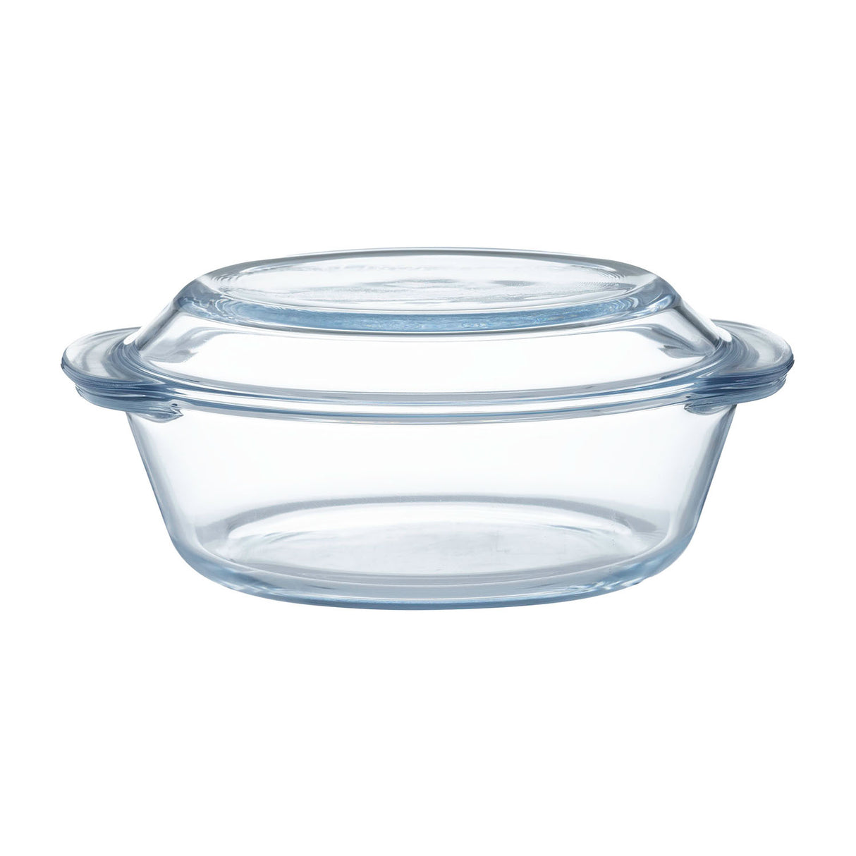 Rechteckige Auflaufform von Mason Cash aus klarem Glas, Classic-Serie, ideal für Ofengerichte und Aufläufe