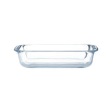 Rechteckige MASON CASH Auflaufform aus Glas, Classic-Serie, klare Ofenform für Aufläufe und Braten.